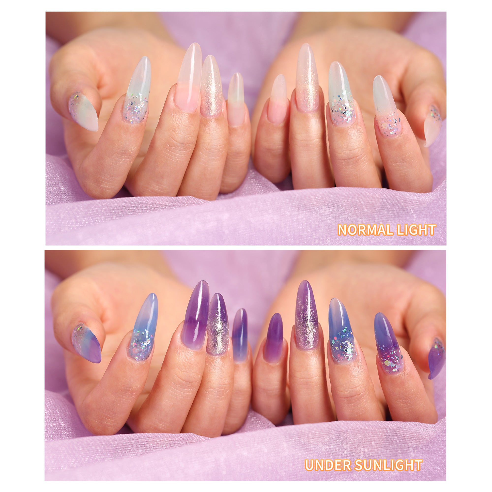 Solar Change Acrylic Gel