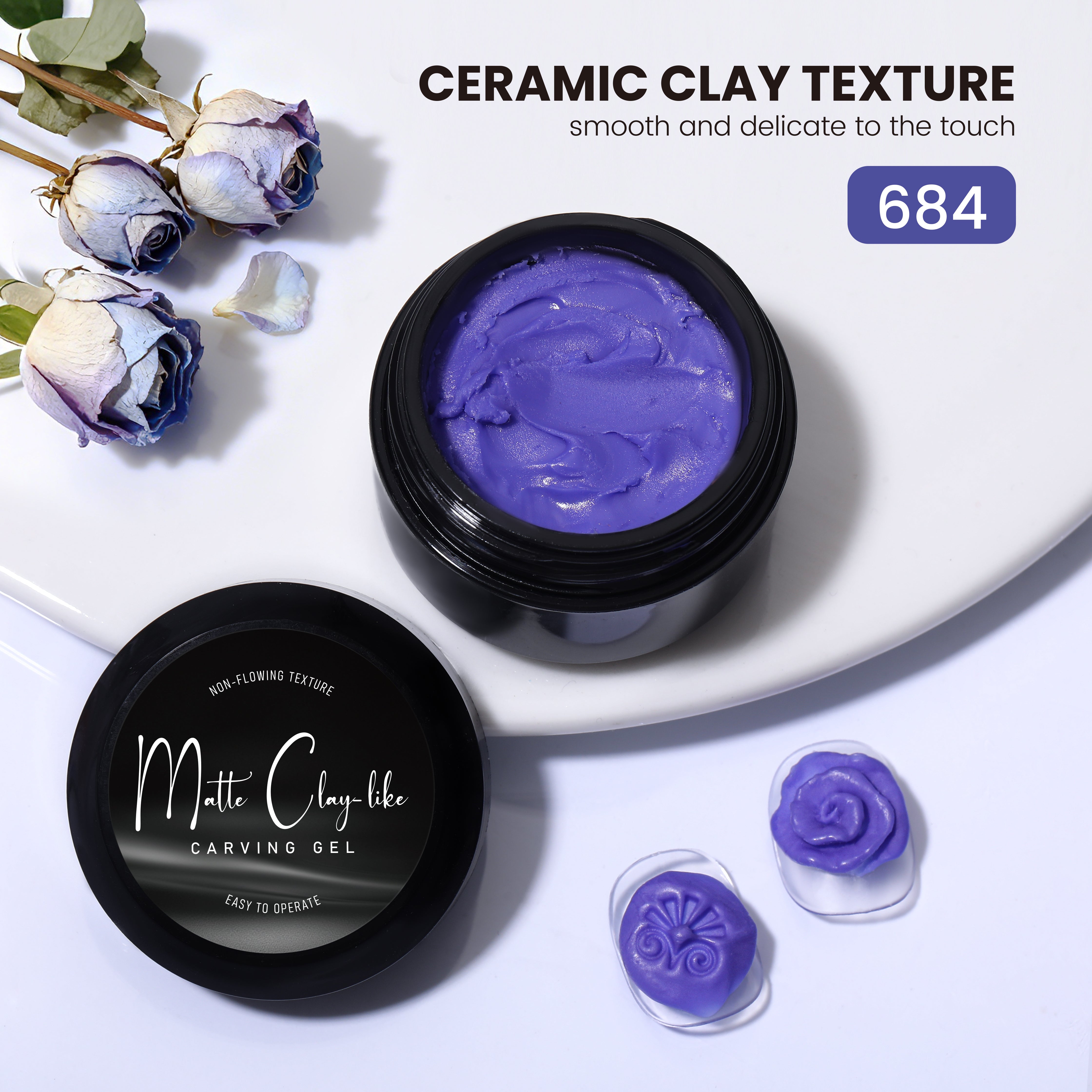 Matte Clay-like Carving Gel