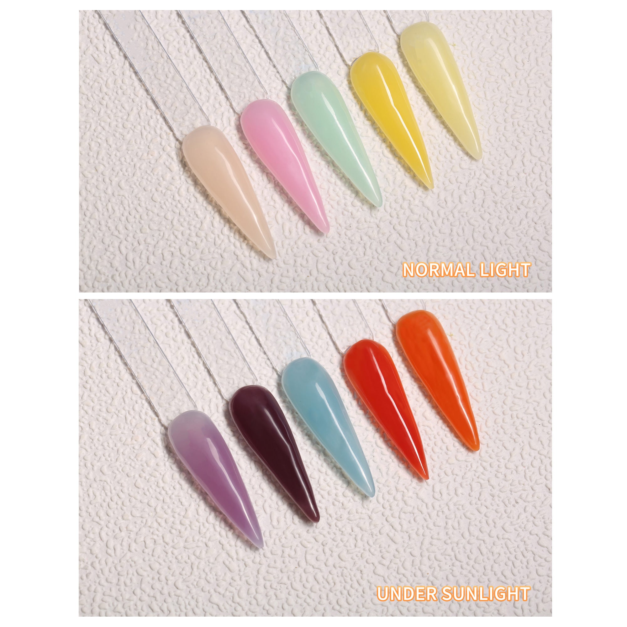 Solar Change Acrylic Gel