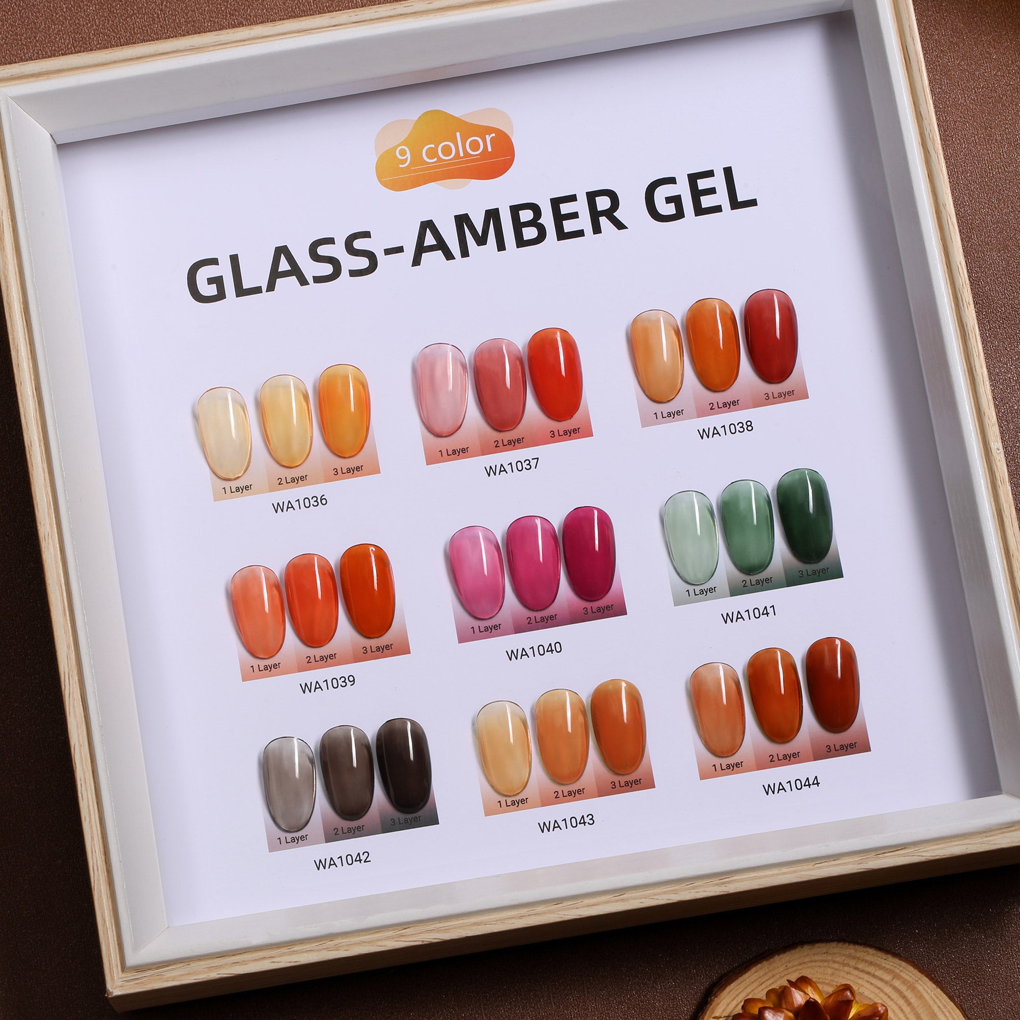 Glass Amber Gel STYLE 2
