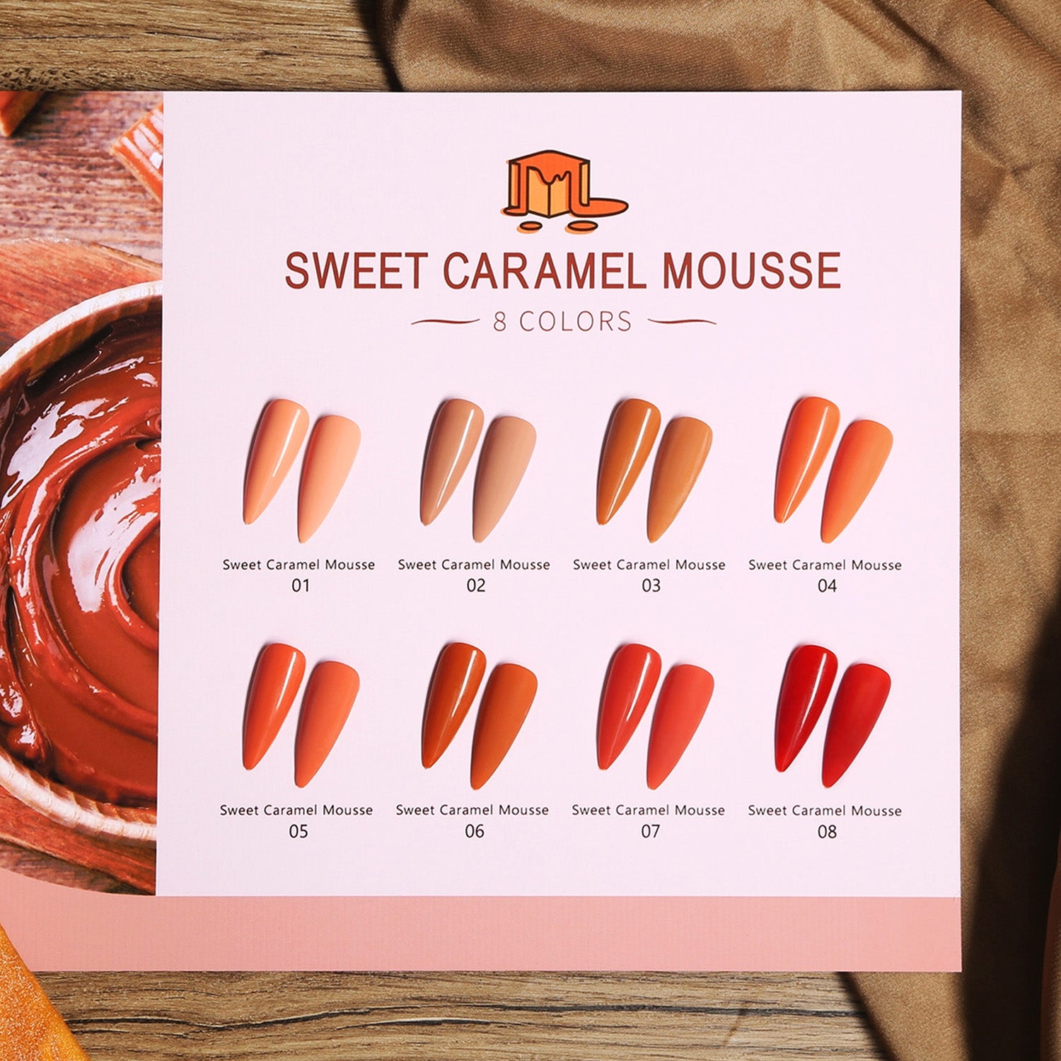 Sweet Caramel Mousse Series