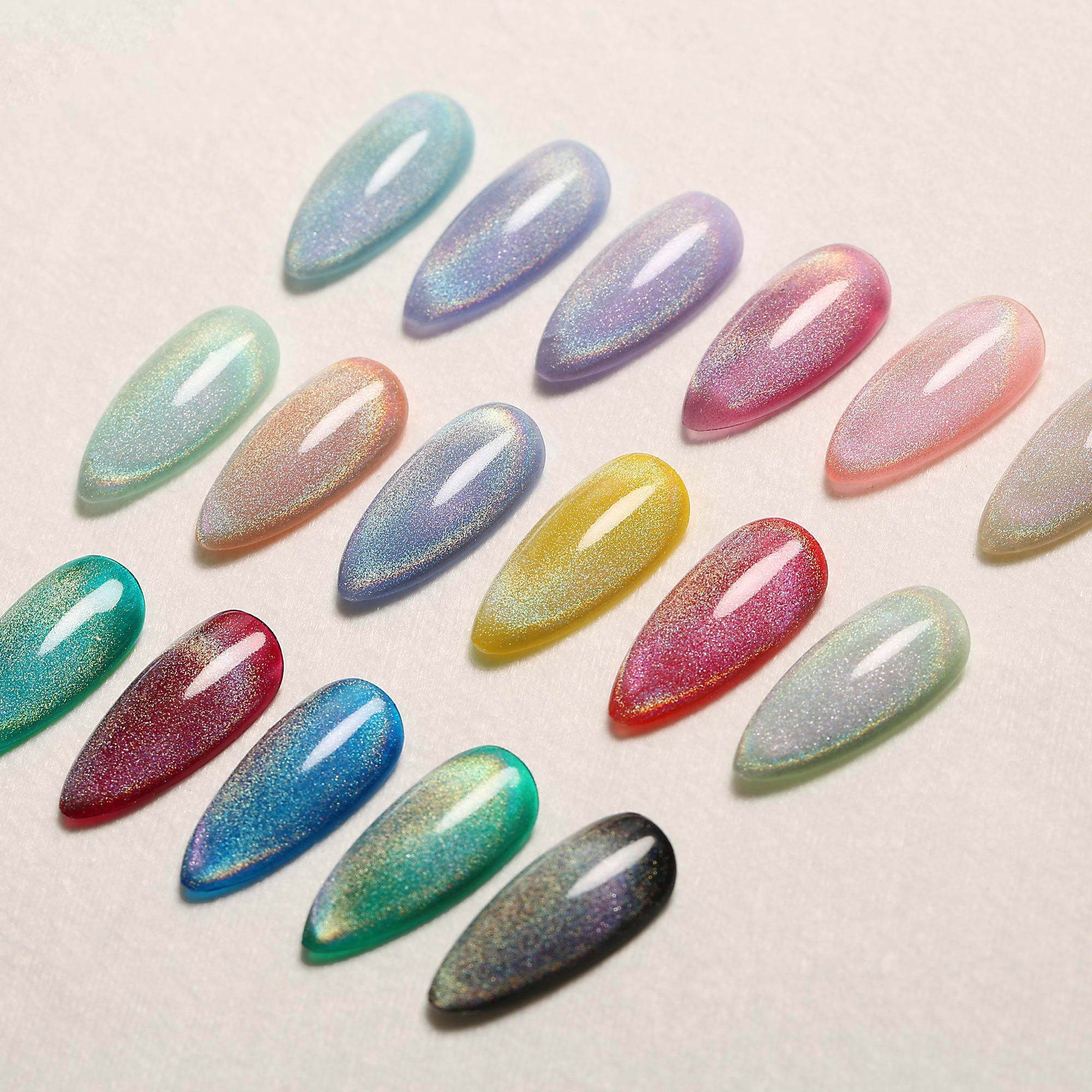 No Wipe Holo Cat Eye Coat