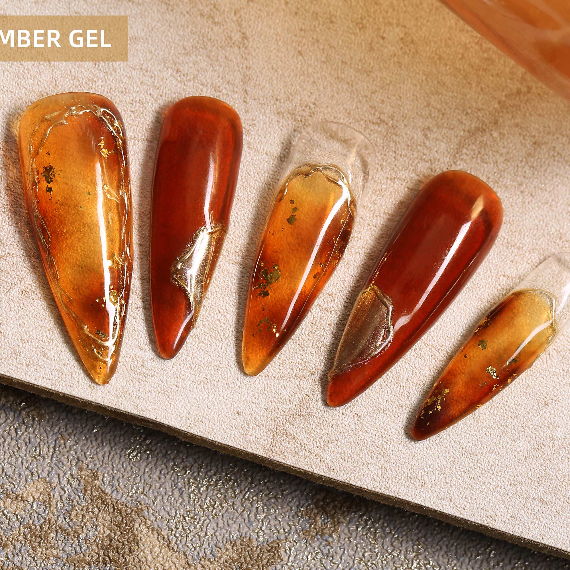 Glass Amber Gel STYLE 2