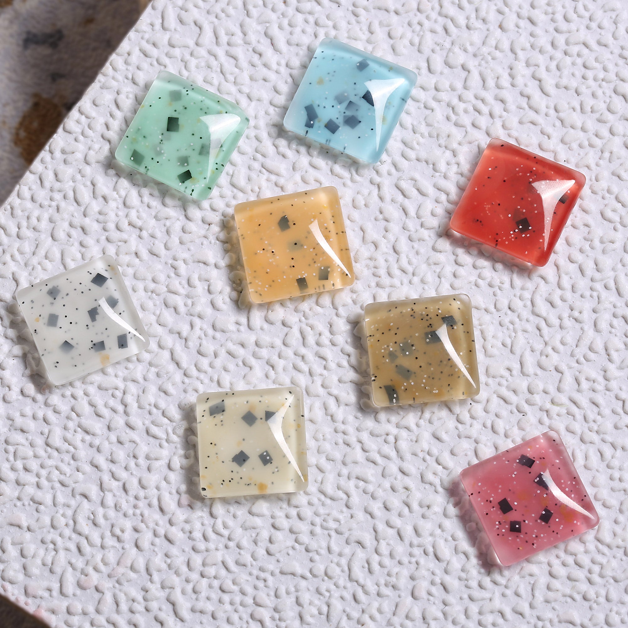 Milky-Tea Terrazzo Gel