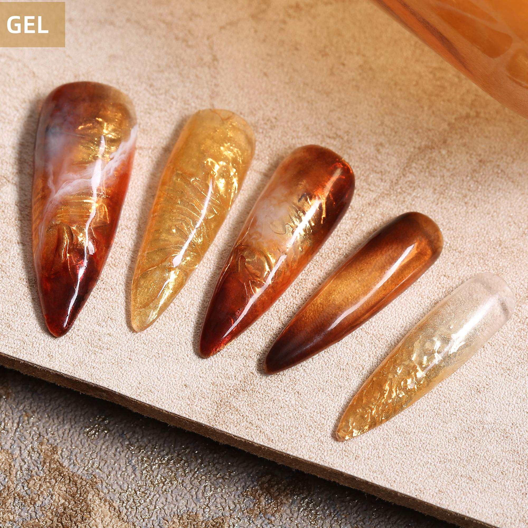 Glass Amber Gel STYLE 2