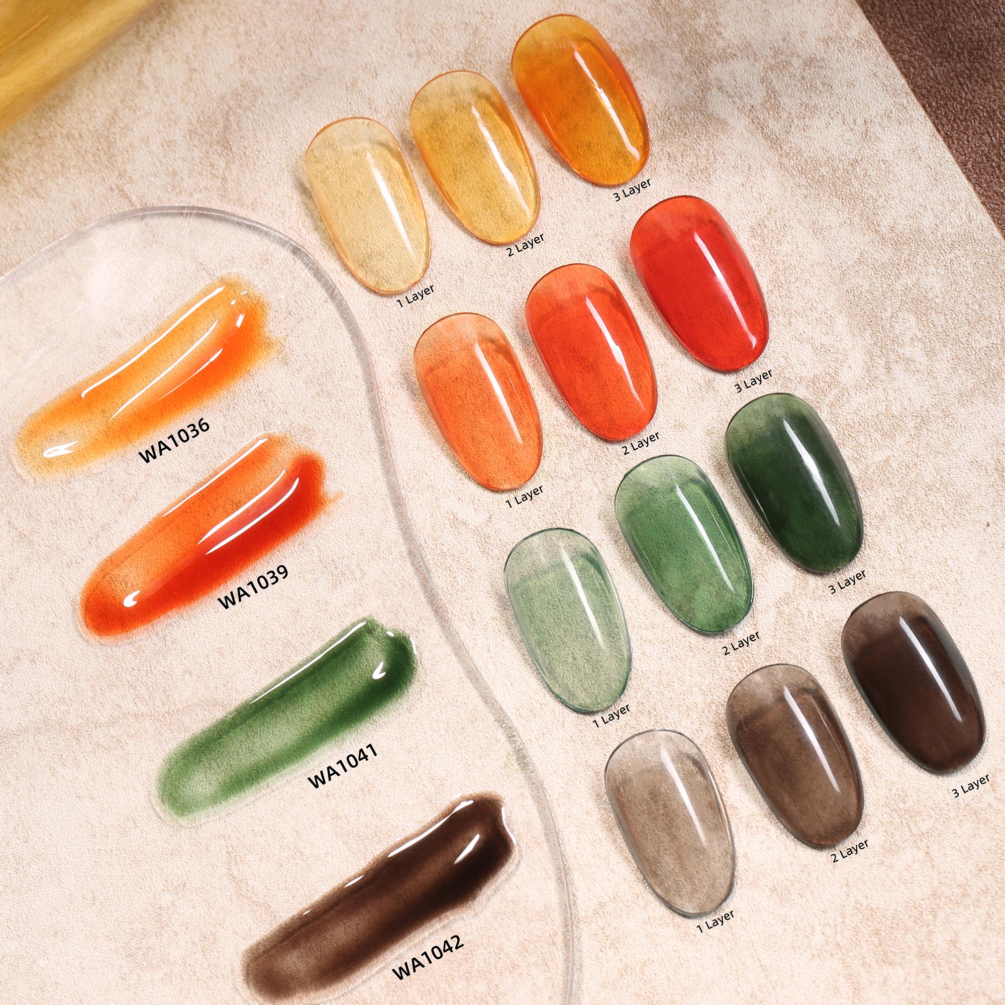 Glass Amber Gel STYLE 2