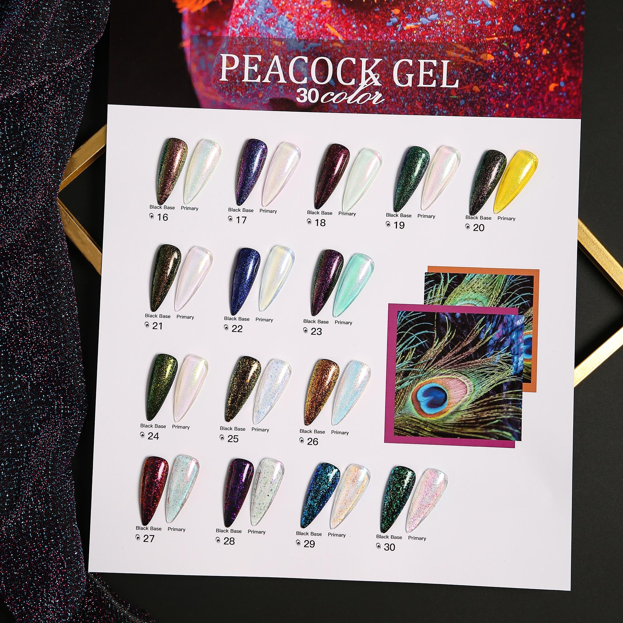 Peacock Gel