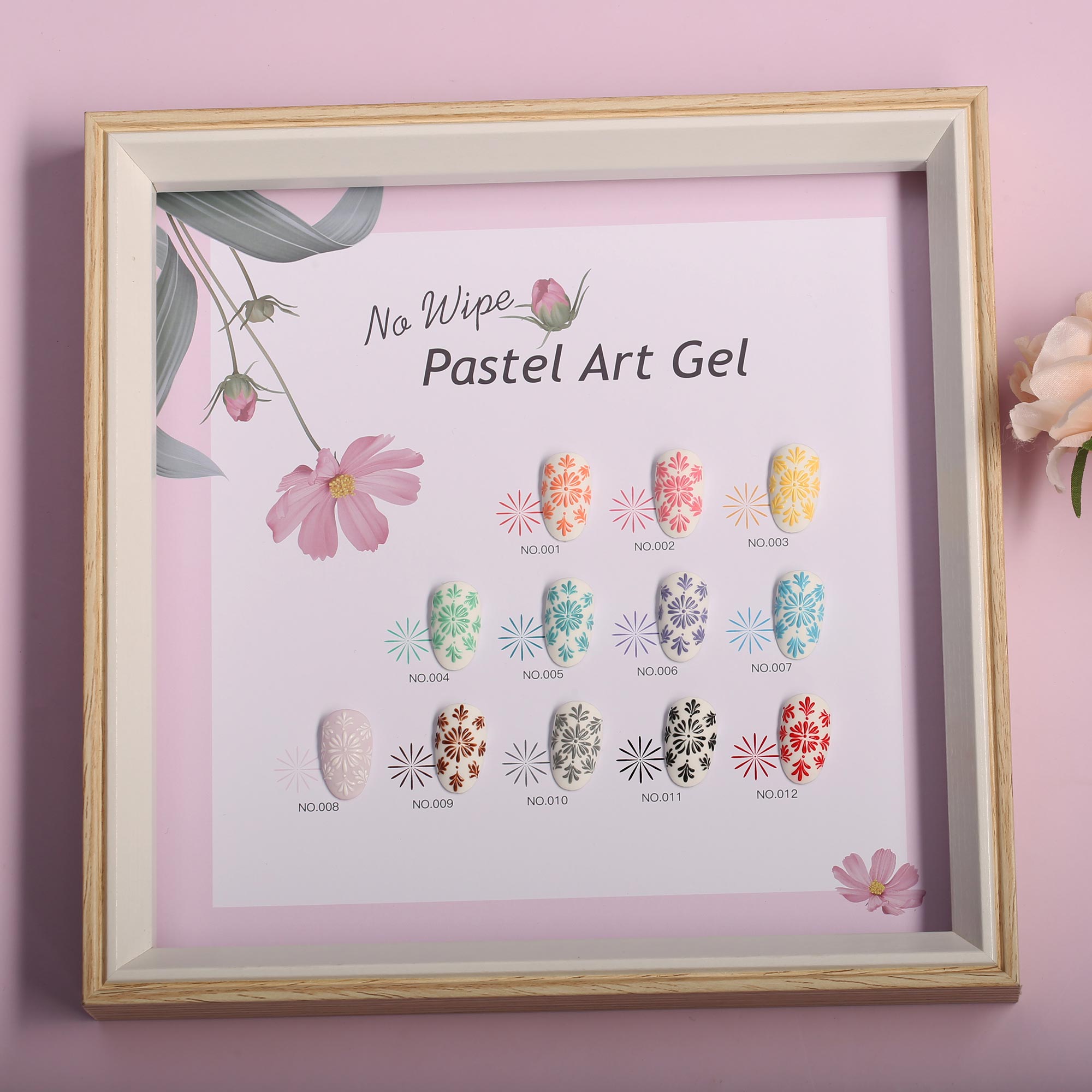 No Wipe pastel art gel