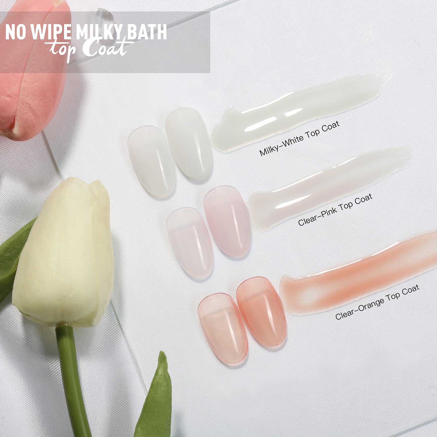 No Wipe Milky Bath Top Coat