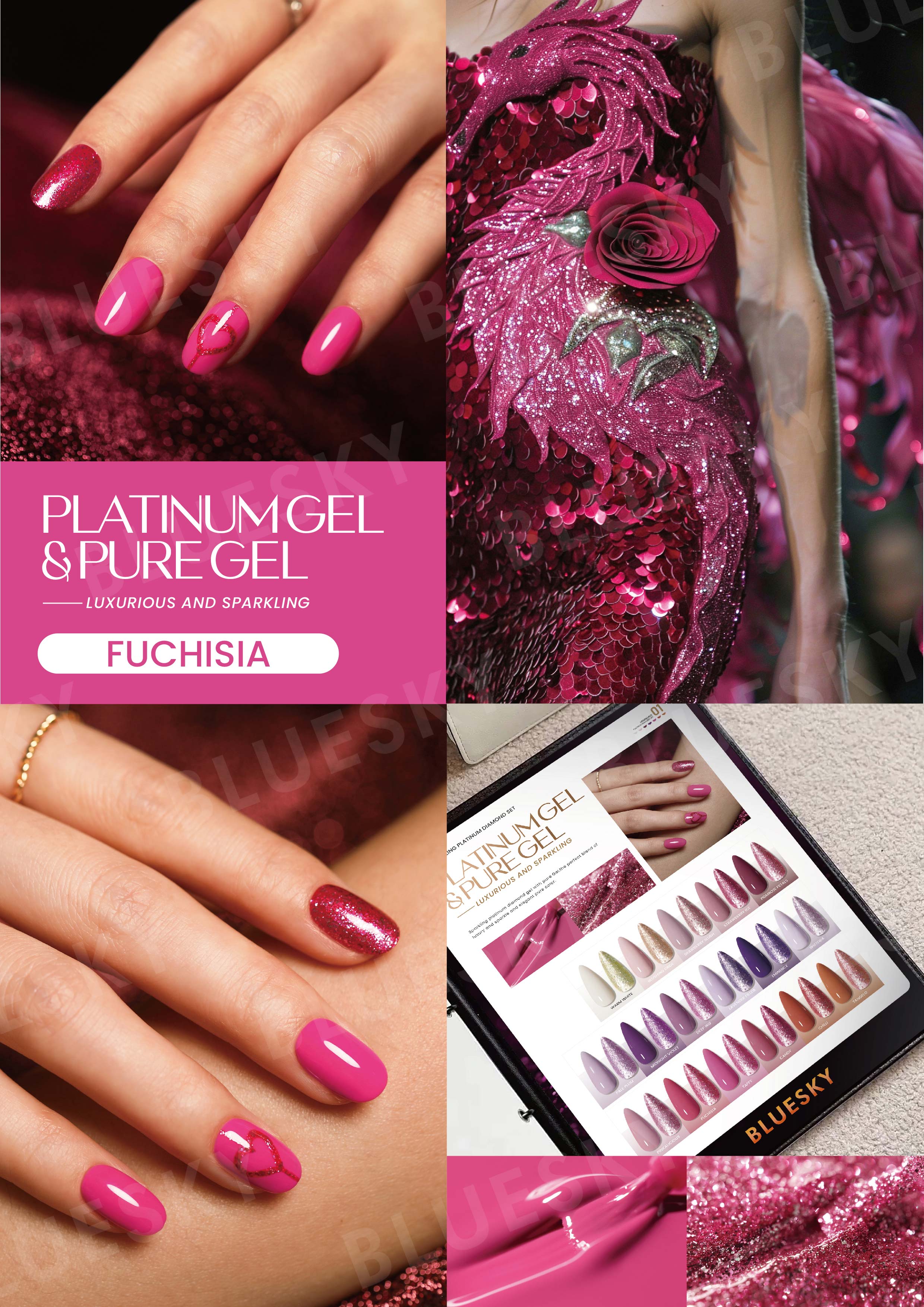 Sparkling Platinum Pure Shades Palette