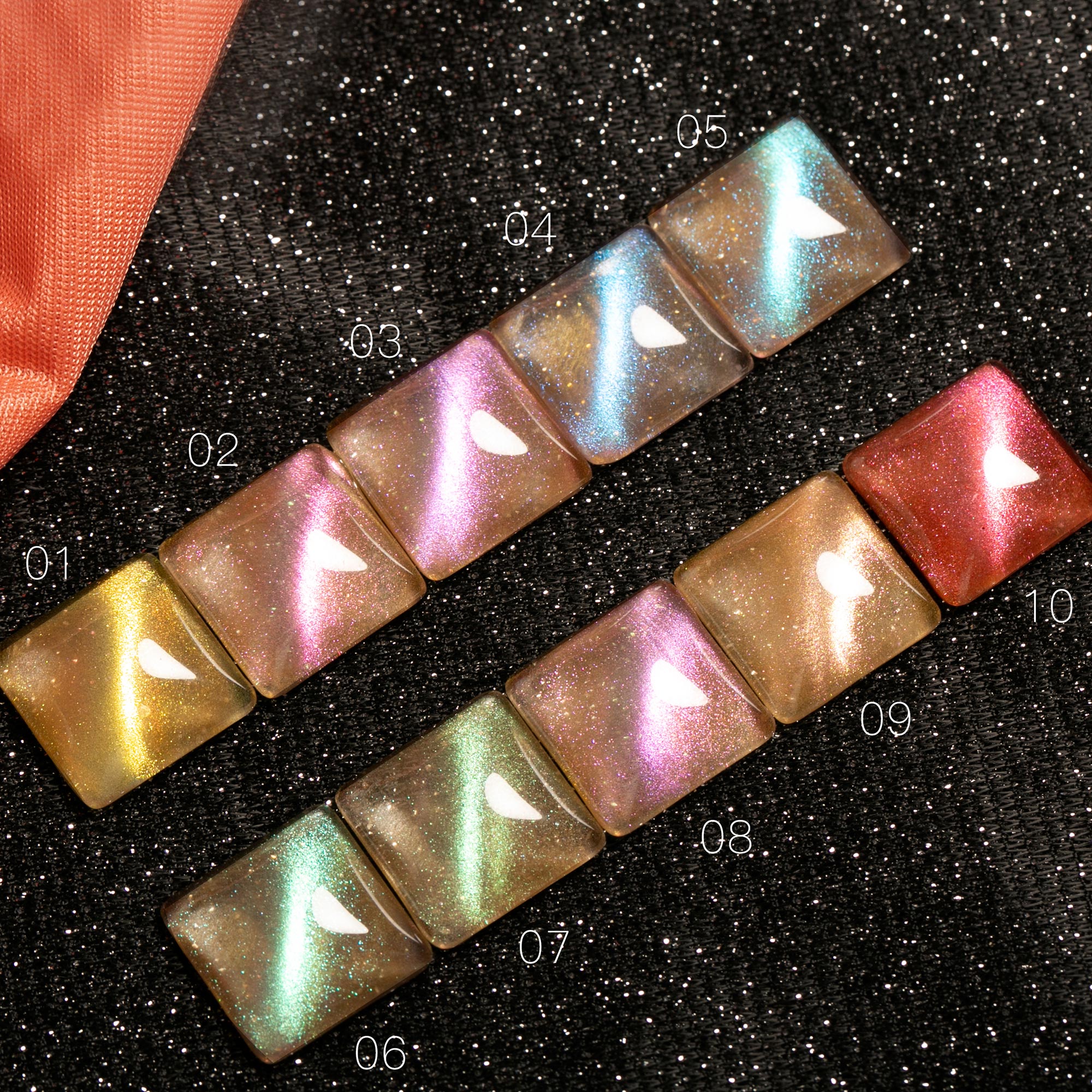Luxury Diamond Cat Eye Gel
