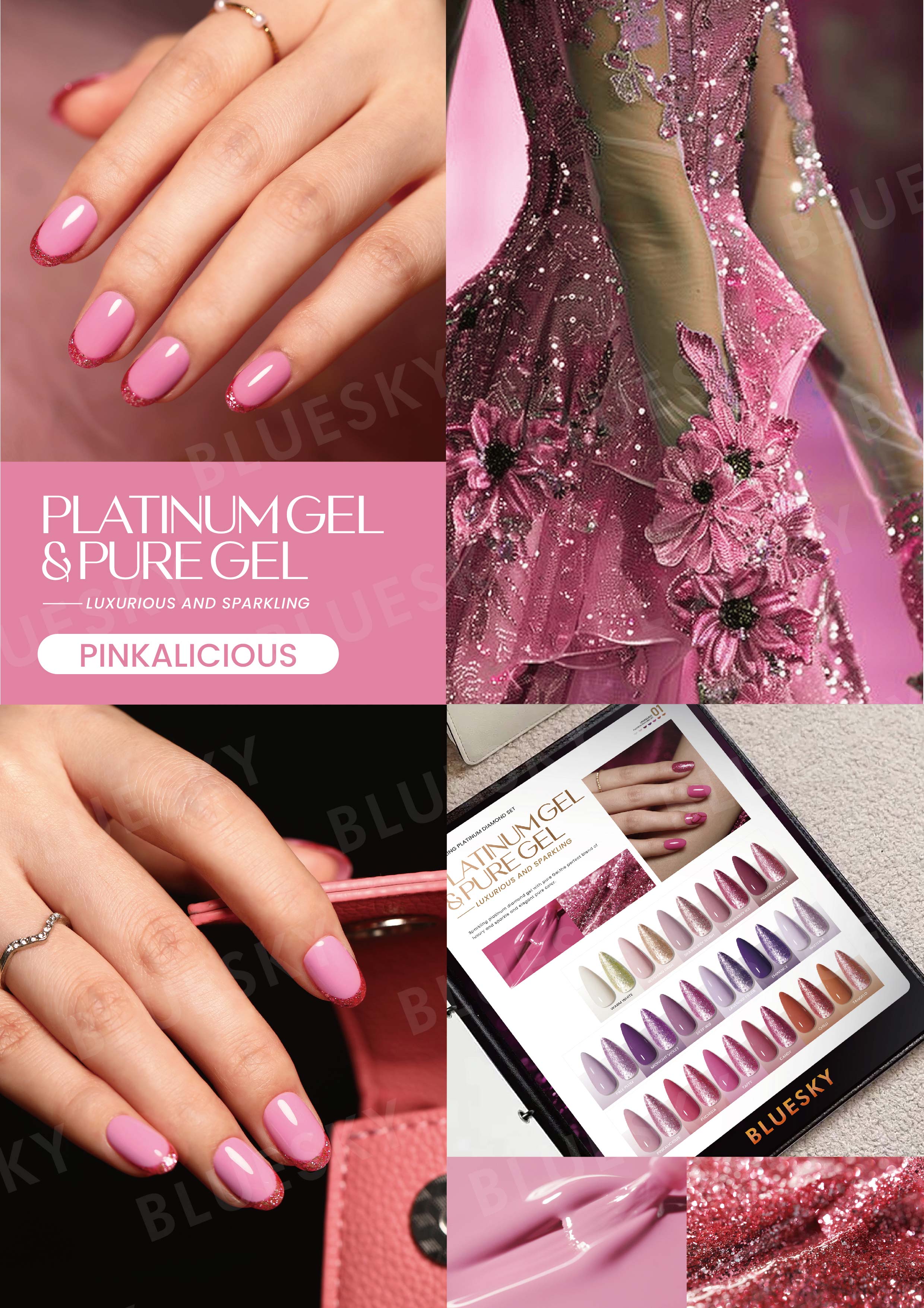 Sparkling Platinum Pure Shades Palette