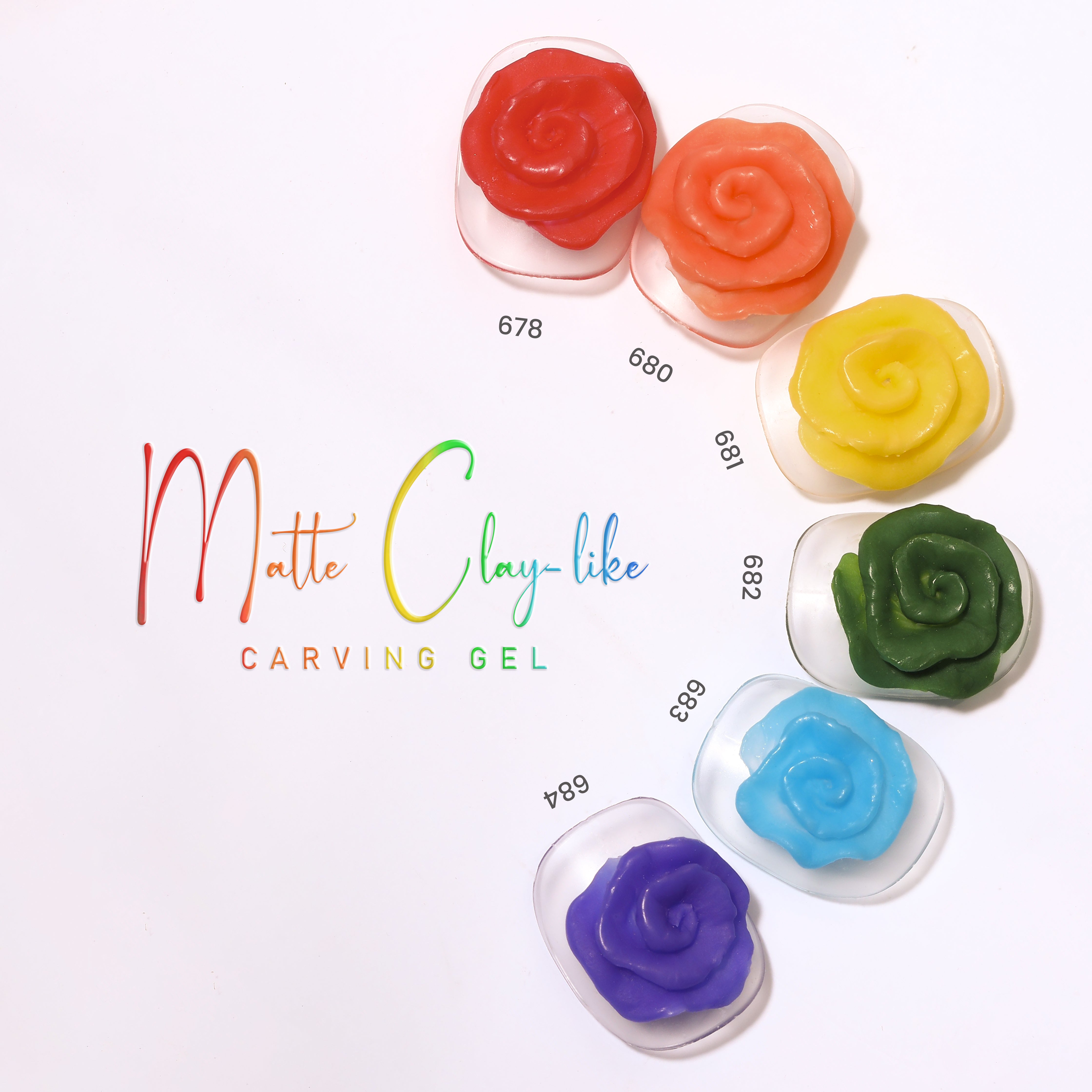 Matte Clay-like Carving Gel