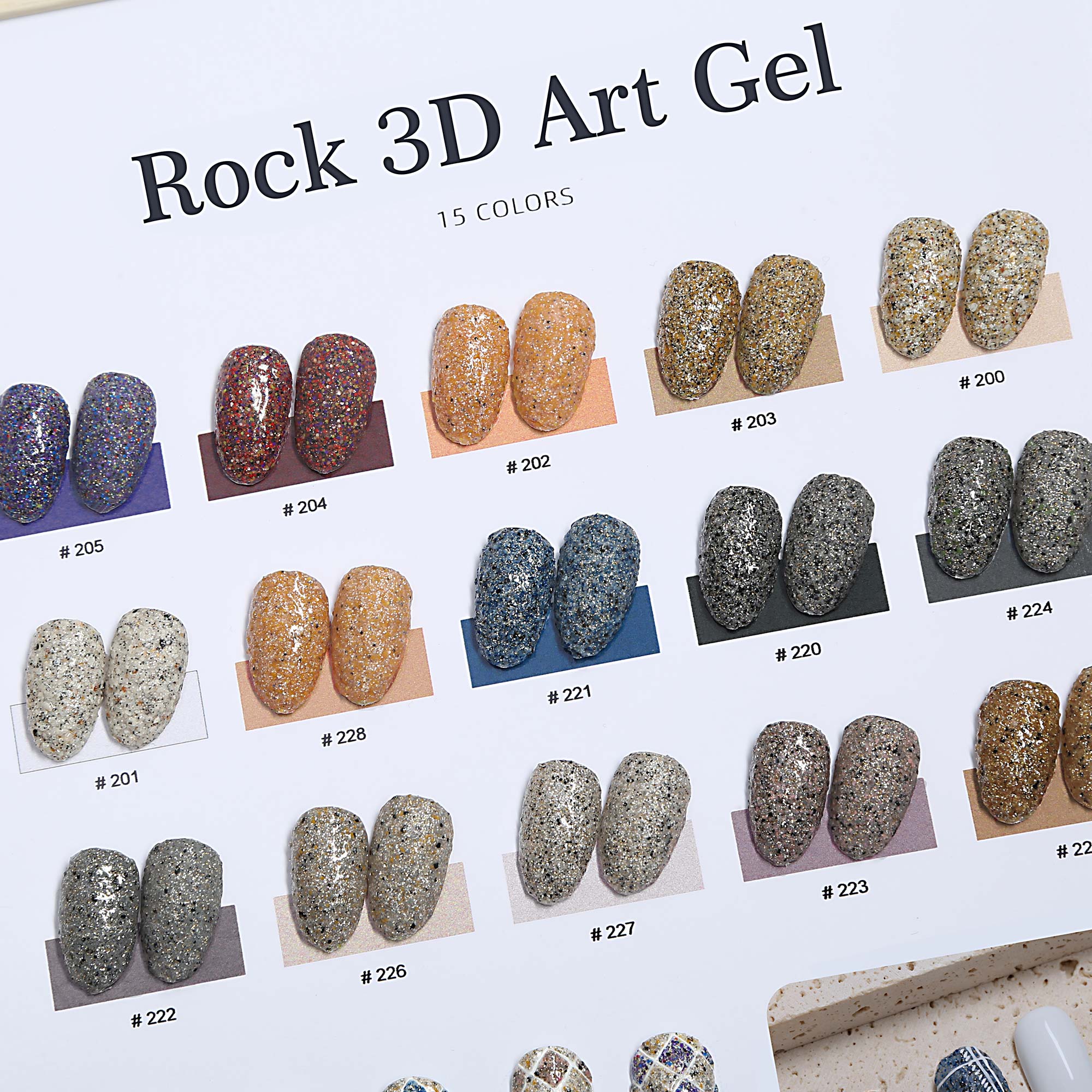 No-Wipe Rock Art Gel