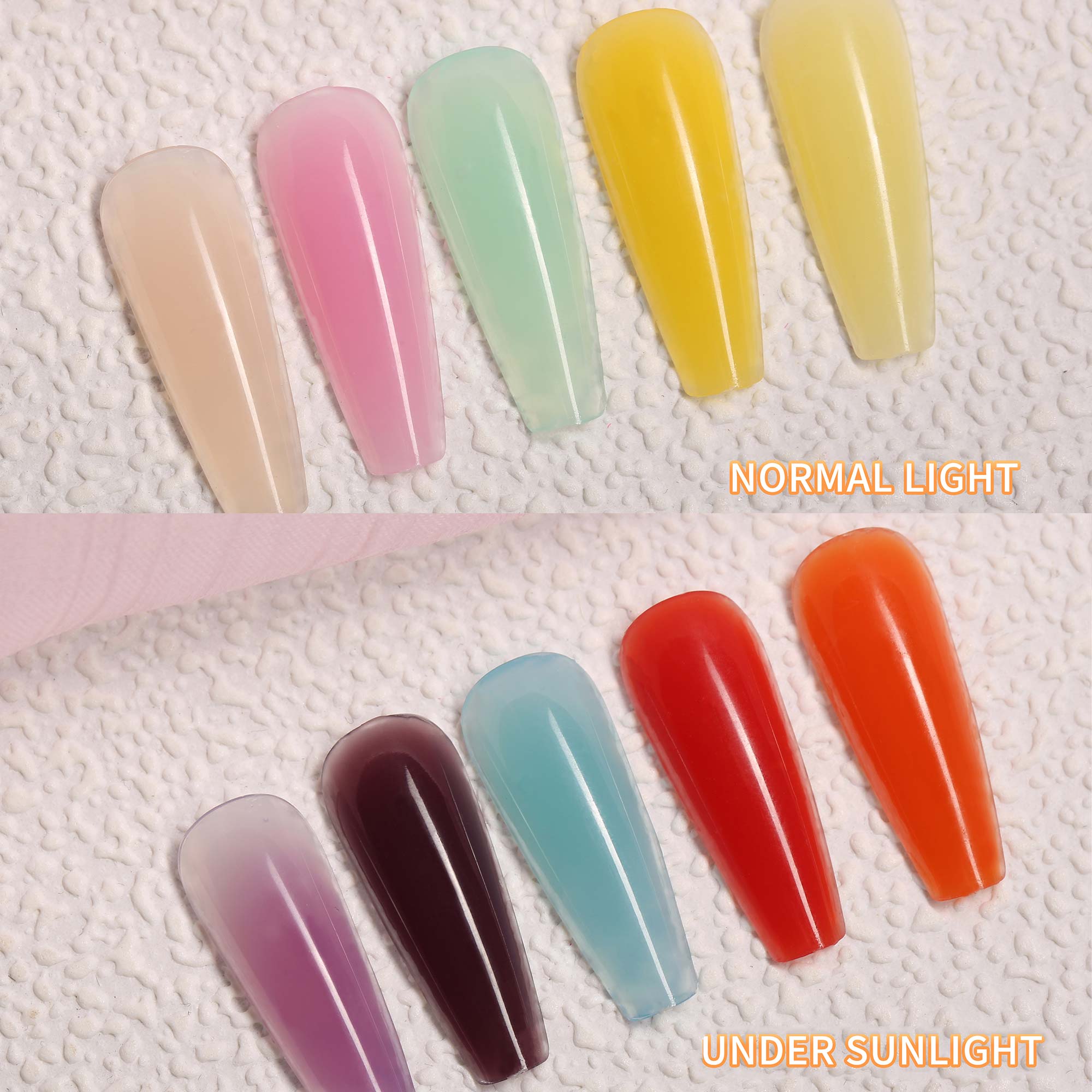 Solar Change Acrylic Gel