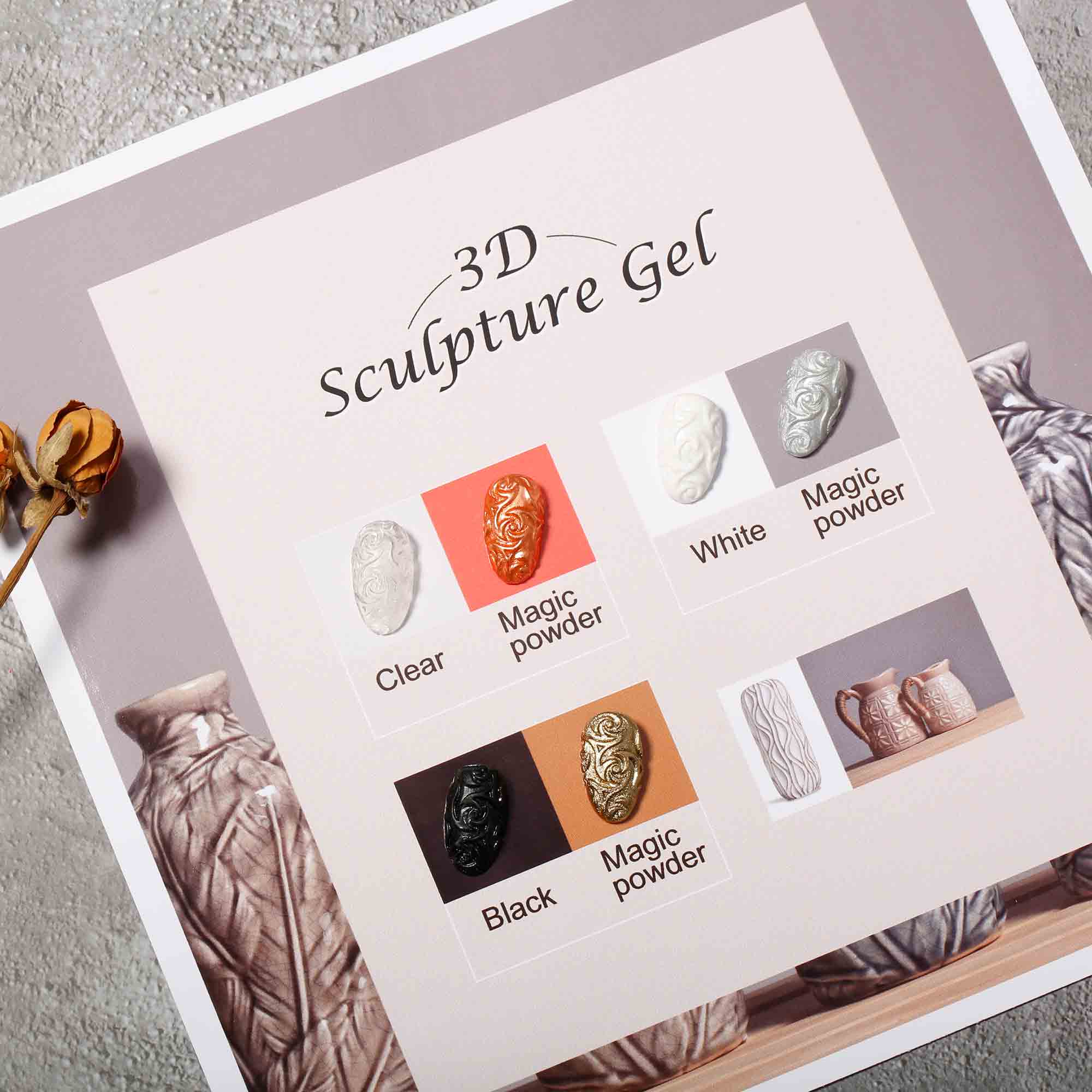 3D sculpture Gel