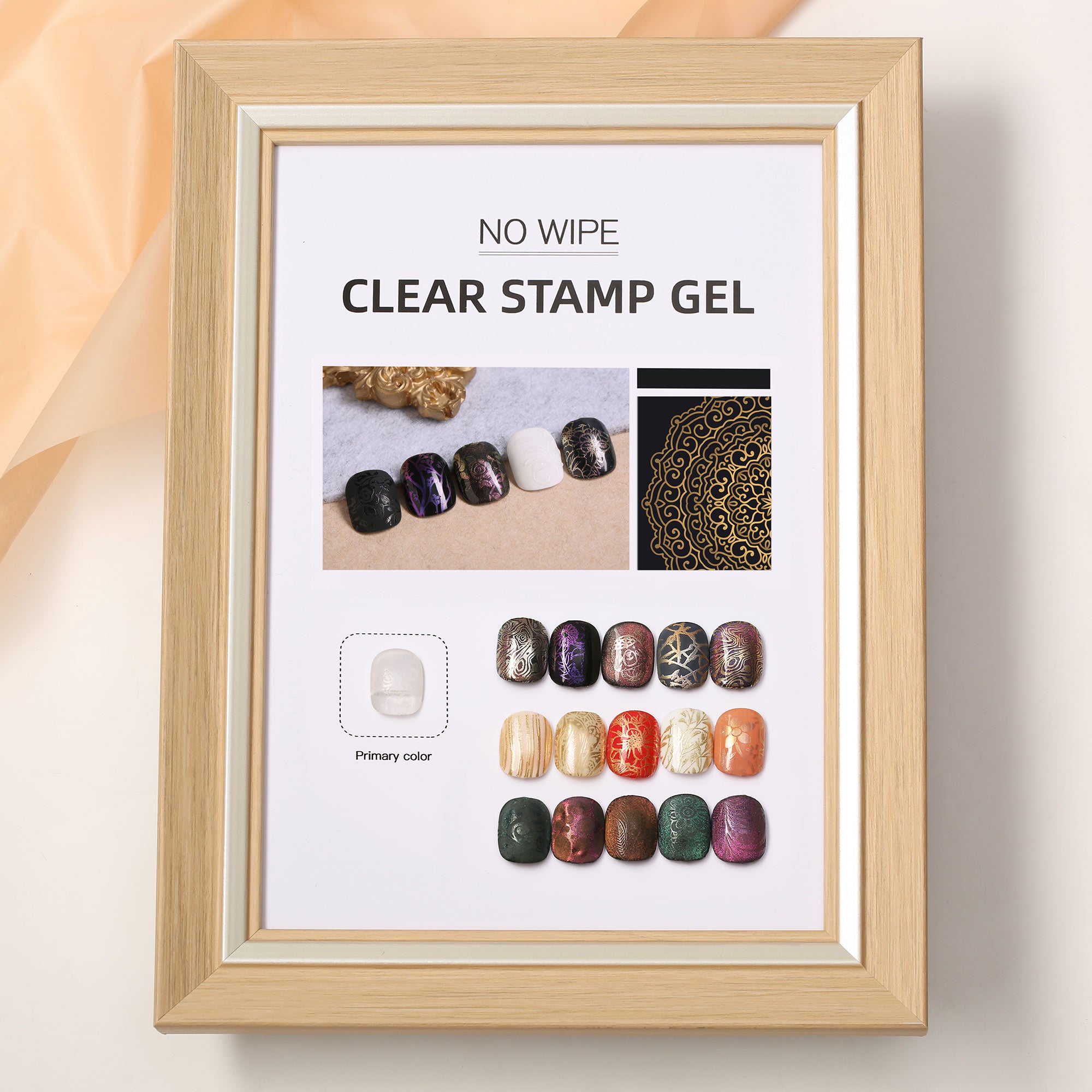 No Wipe Clear Stamp Gel