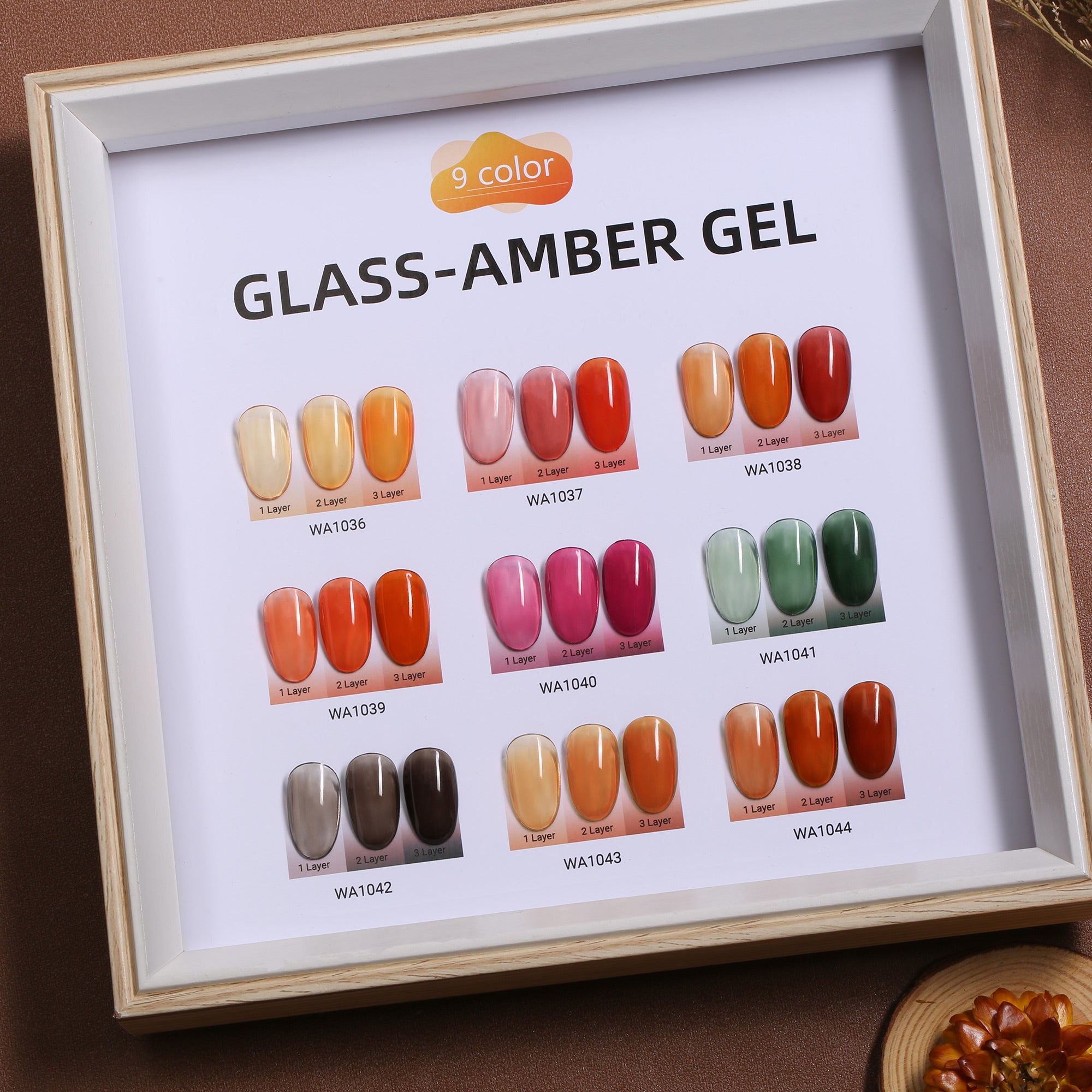 Glass Amber Gel STYLE 2