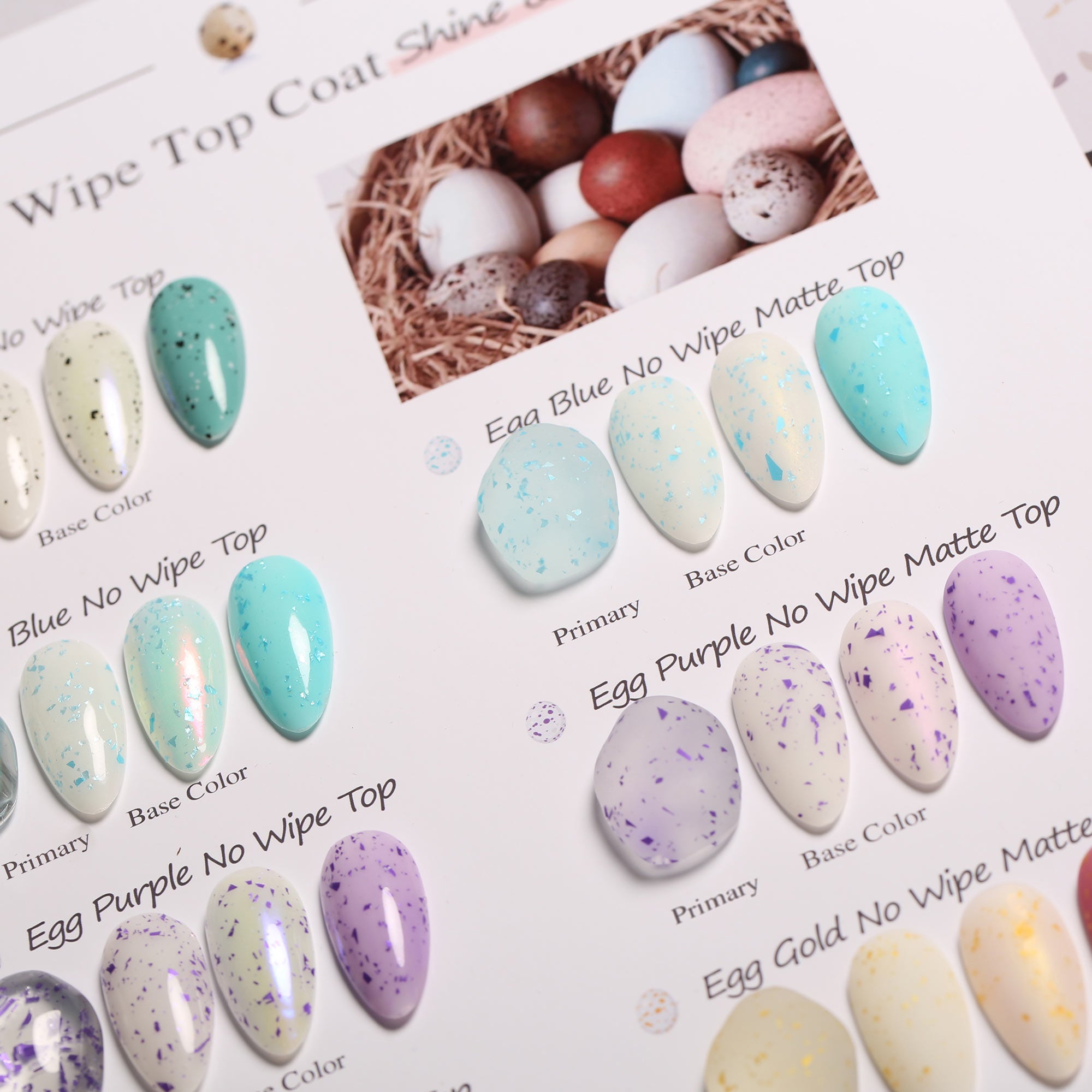 Colored Egg No Wipe Top Coat