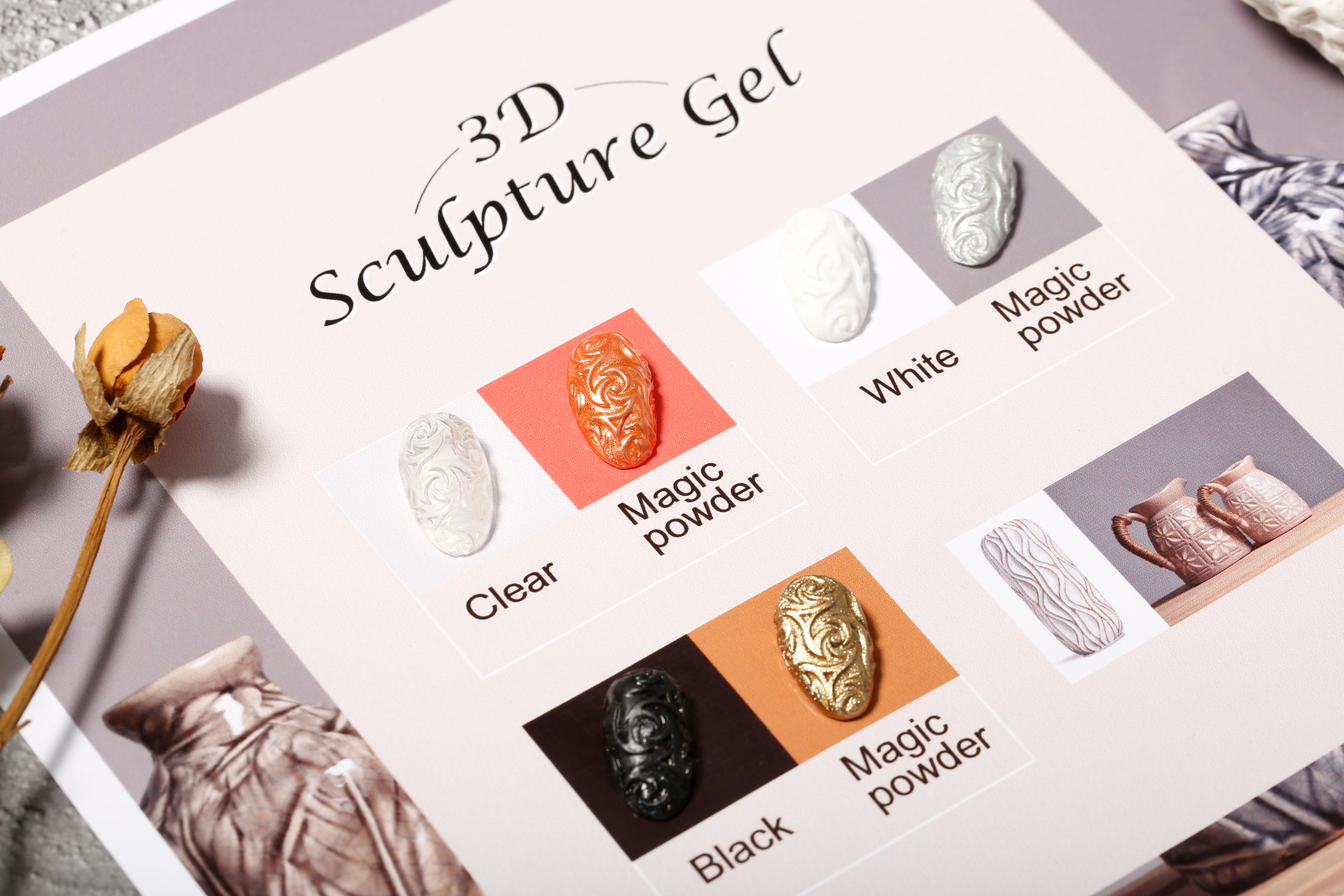 3D sculpture Gel