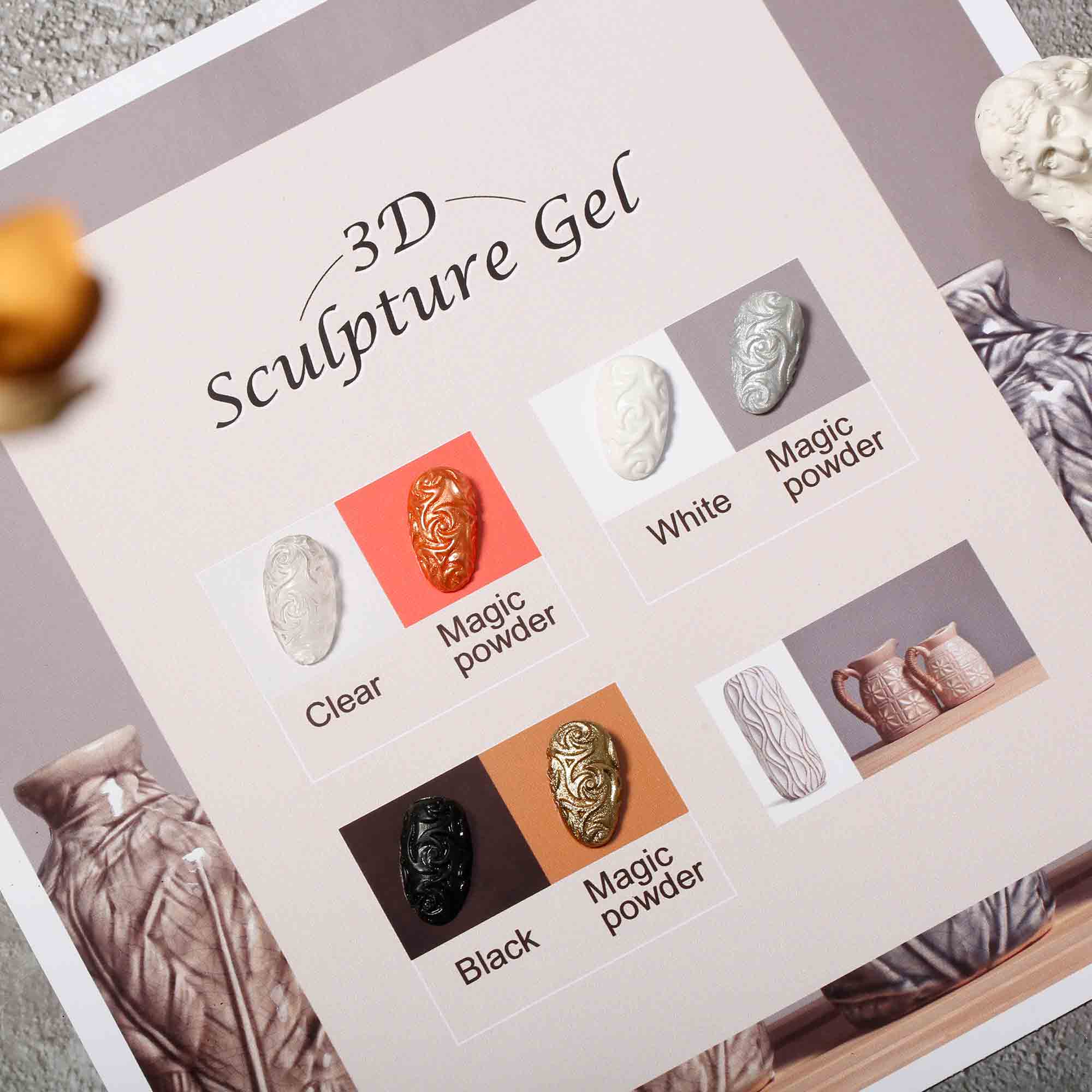 3D sculpture Gel